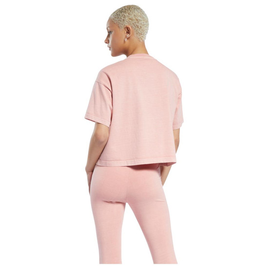 Reebok Γυναικεία κοντομάνικη μπλούζα Crop Reebok Γυναικεία κοντομάνικη μπλούζα Crop